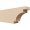 Ekena Millwork 4in. W x 8in. H x 20in. L Mediterranean Woodgrain TimberThane Rafter Tail, Primed Tan RFTUR04X08X20MEDRCPR - alternate 1